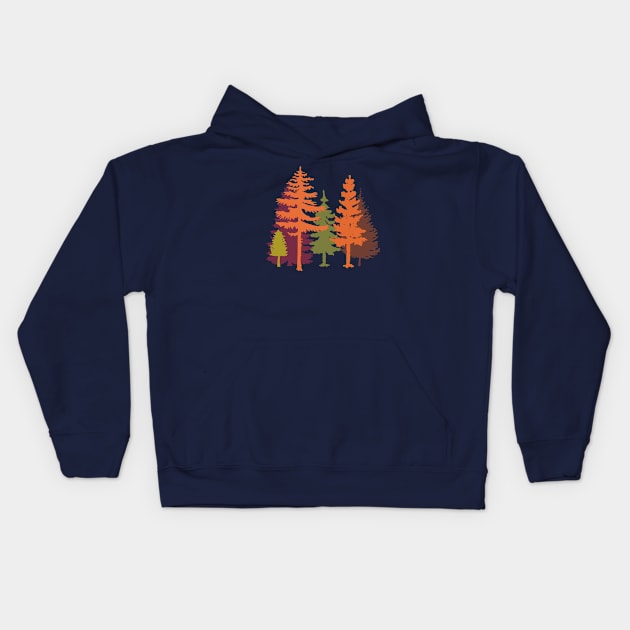 Cute forest Kids Hoodie by PallKris